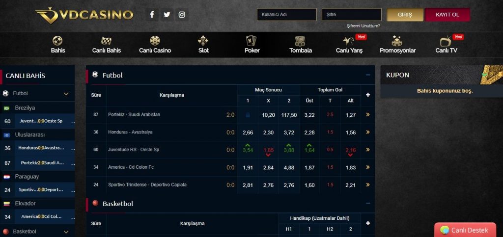 Vdcasino Giriş turkiye