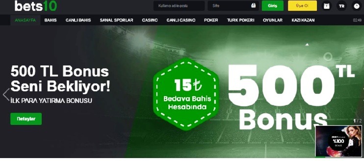 Bets10 Bahis turkiye
