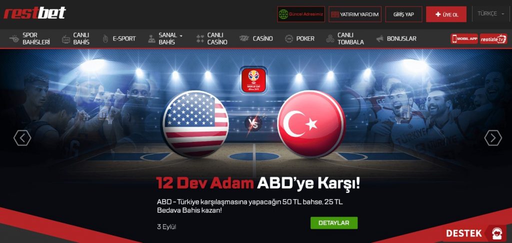 Restbet TV turk