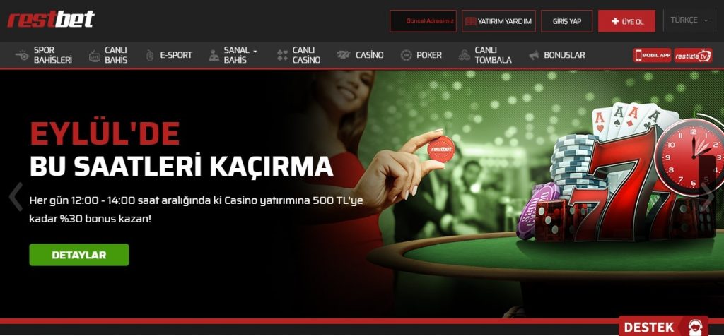 Restbet Yeni Adresi
