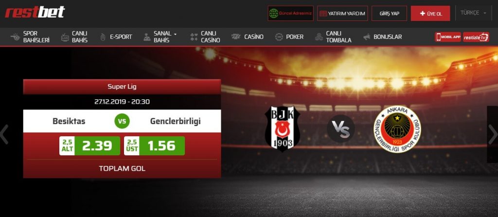 Restbet Canli bahis