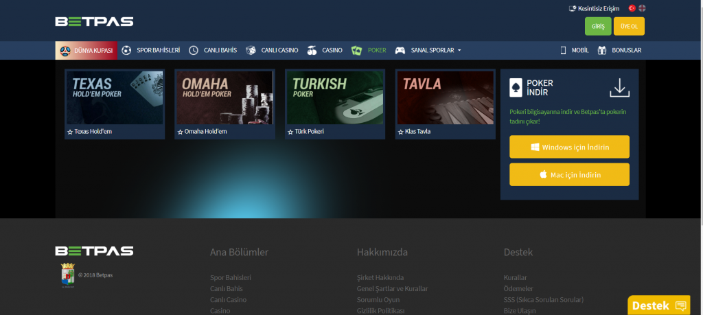Betpas TV turkiye