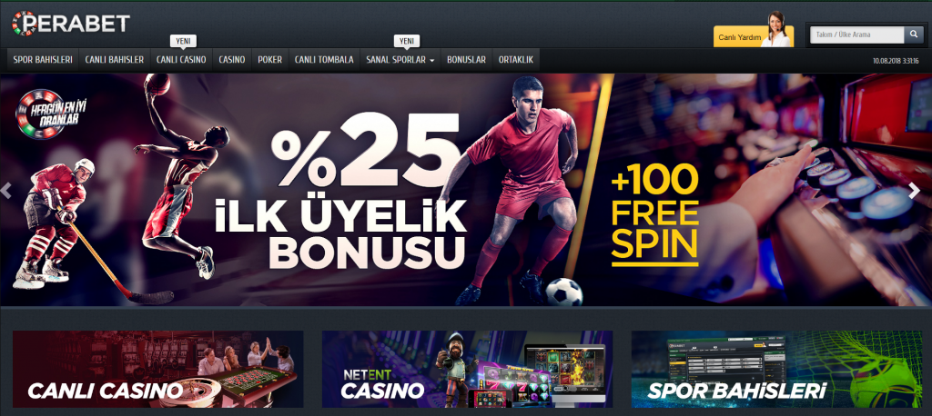 Perabet Canli bahis turkiye