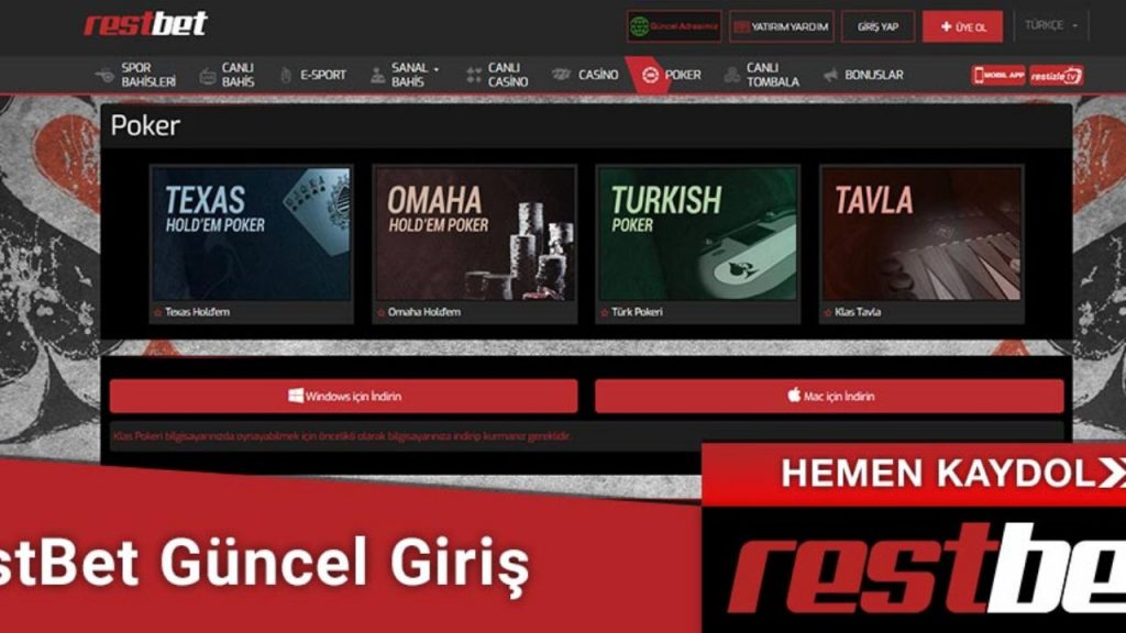 Restbet Mobil turk