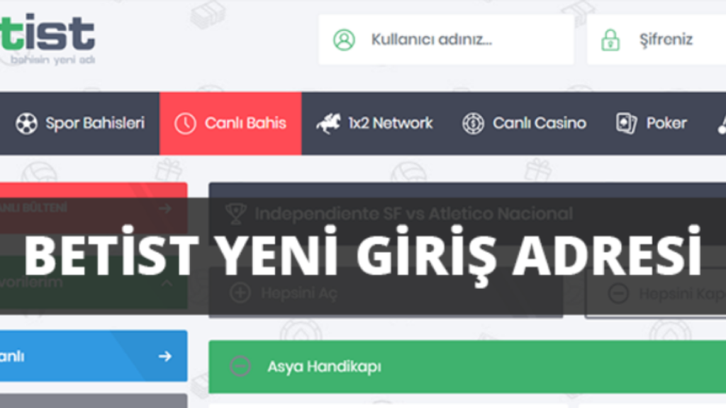 Betist Yeni Adresi turk