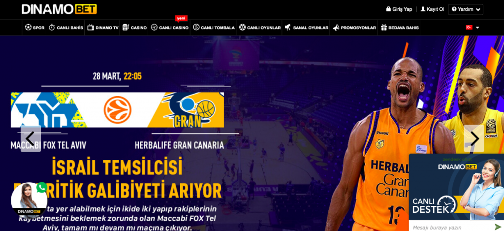 Dinamobet Kayıt turk