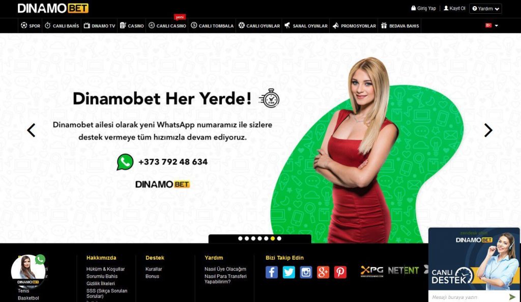 Dinamobet Guncel adresi