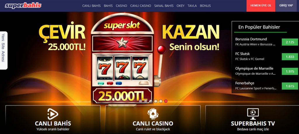Süperbahis Güncel adresi turk