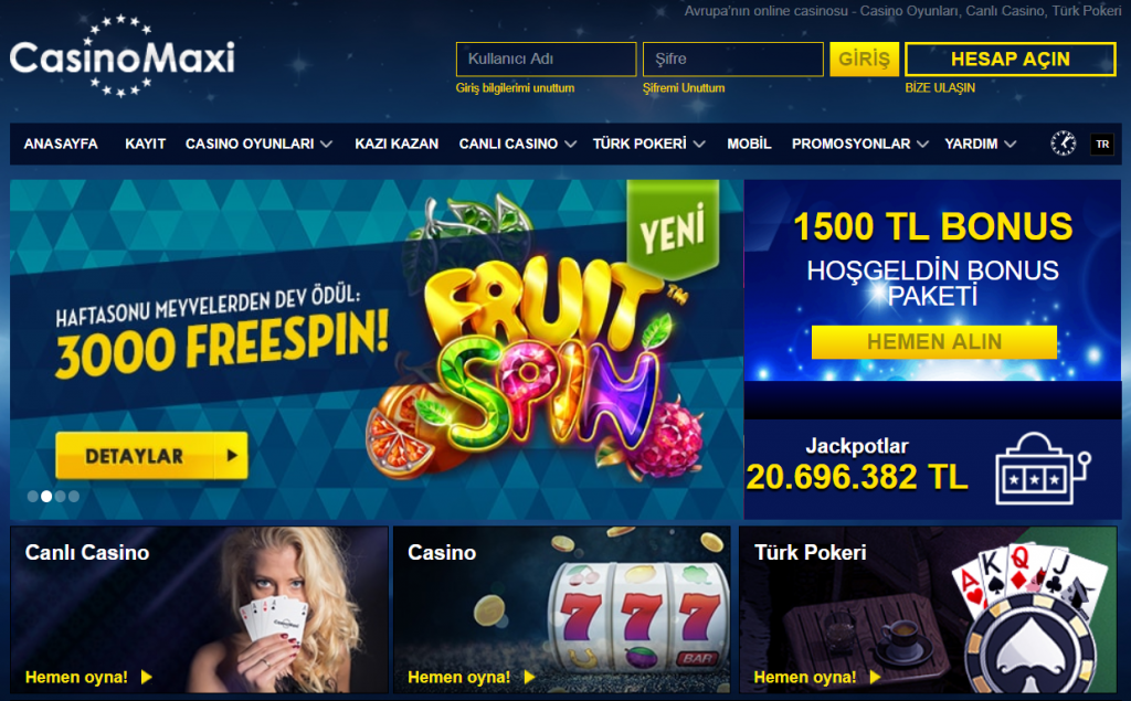 Casinomaxi Güvenilir Mi turkiye