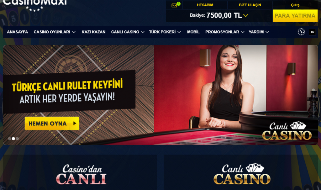 Casinomaxi Tv turkiye