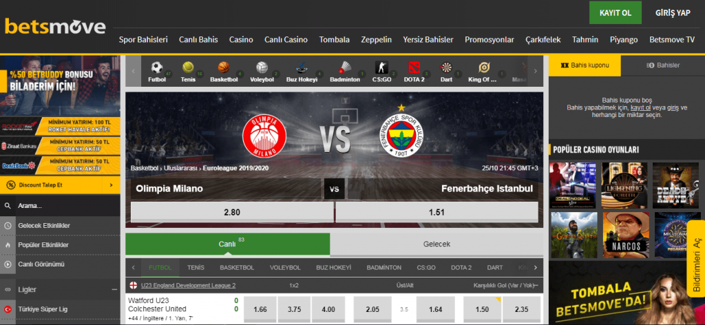 Betsmove Tv turkiye