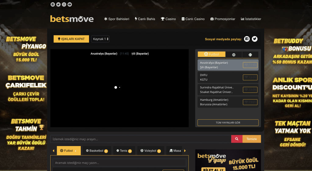 Betsmove Güncel adresi turk