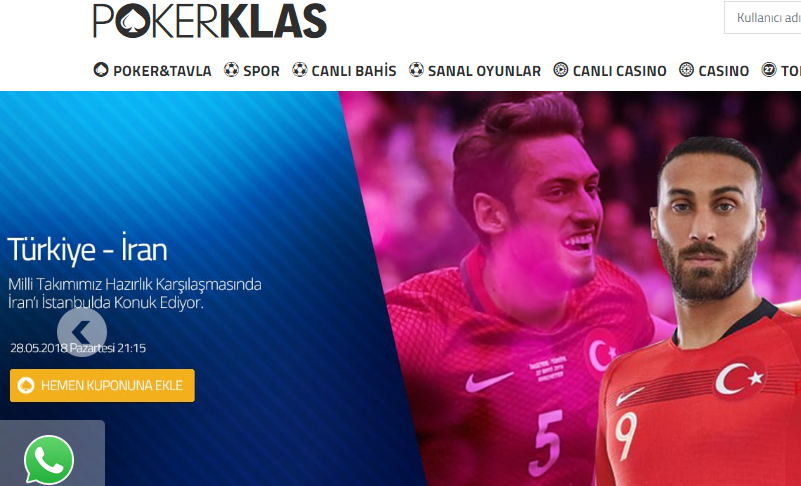 Pokerklas Giriş turk