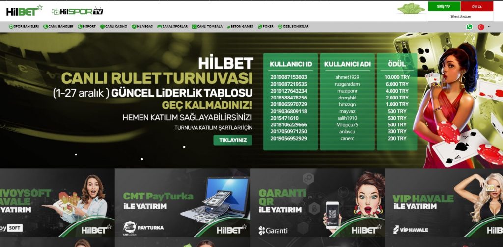 Hilbet Kayıt turkiye
