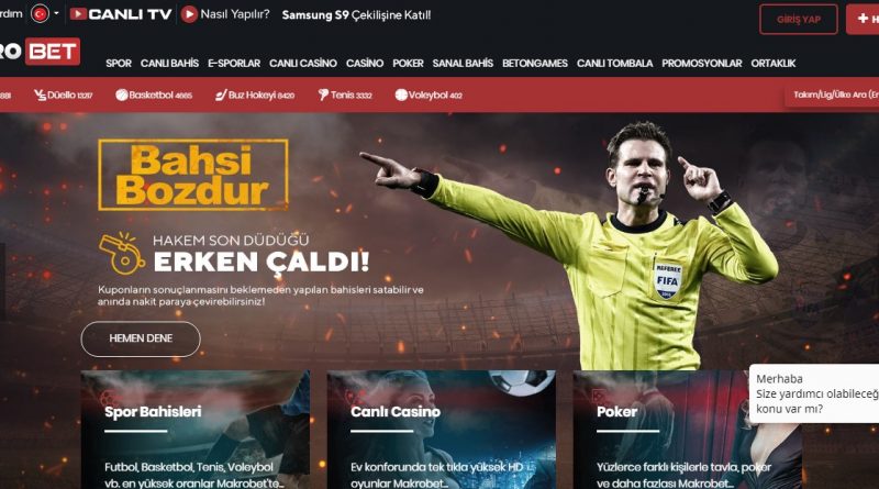 Makrobet Mobil turk