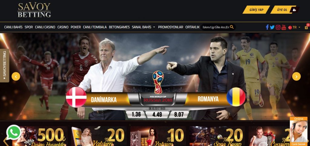 Savoybetting Tv turkiye