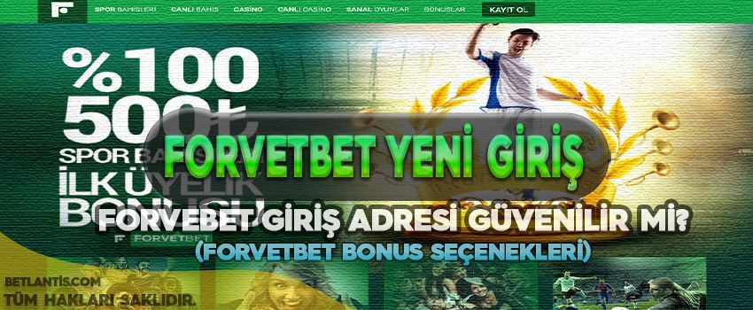 Forvetbet Giriş turk
