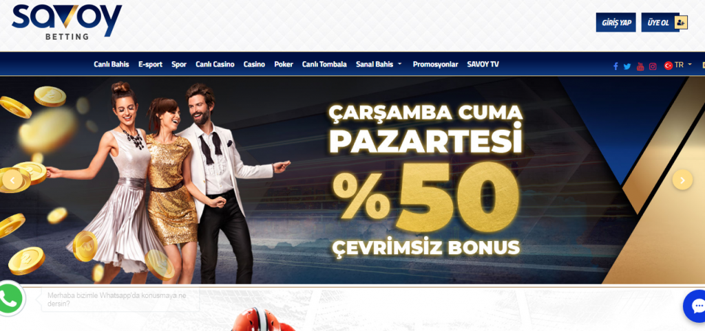 Savoybetting Kayıt turkiye